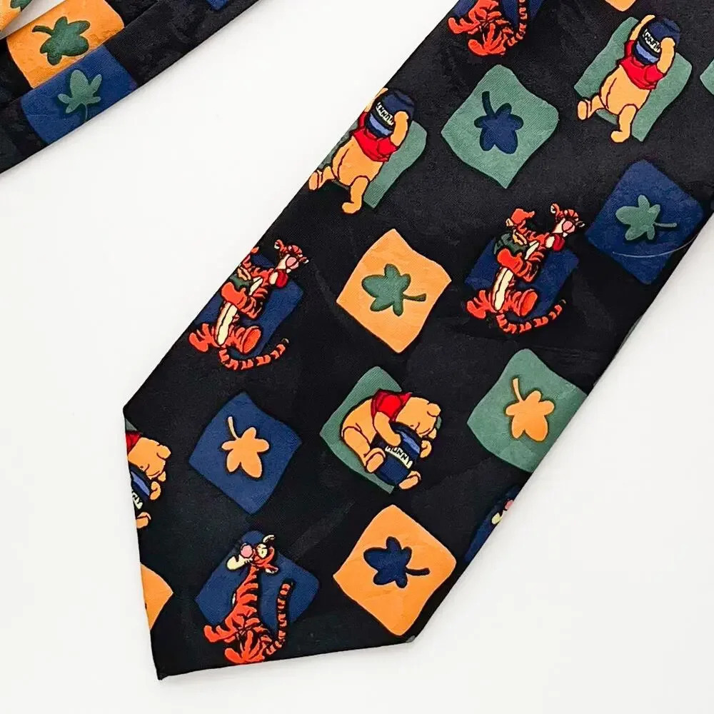 Disney Winnie the Pooh & Tigger Bear Neck Tie